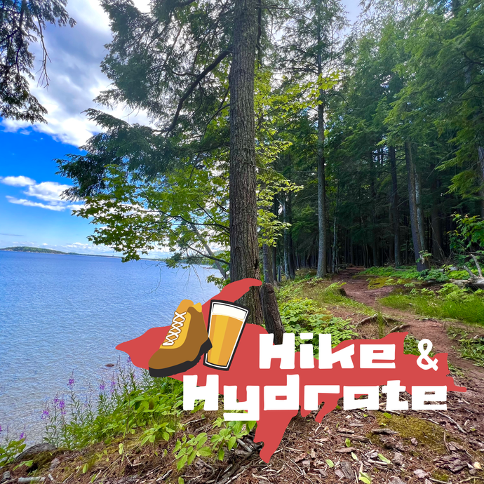 Hike & Hydrate: Wetmore Landing to Little Presque Isle and Blackrocks Brewery