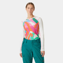 Load image into Gallery viewer, Helly Hansen Women&#39;s Lifa Merino Midweight Graphic Crew
