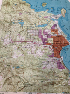 USGS Central U.P. Topo Map