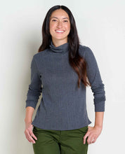 Load image into Gallery viewer, Toad&amp;Co Women&#39;s Foothill Pointelle Long Sleeve T-Neck
