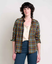 Load image into Gallery viewer, Toad&amp;Co Women&#39;s Re-Form Flannel Long Sleeve Shirt
