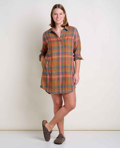 Toad&Co Women's Re-Form Popover Long Sleeve Dress