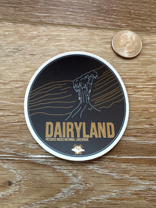 Michigan Ice Fest Dairyland Sticker