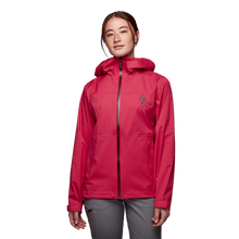 Load image into Gallery viewer, Black Diamond Women&#39;s Stormline Stretch Rain Shell
