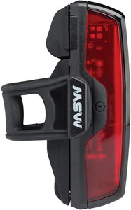 MSW Pangolin Rear USB Taillight with Multiple lighting Modes: Black