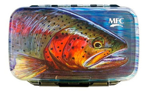 MFC Waterproof Fly Box - Hallock Rainbow- Med