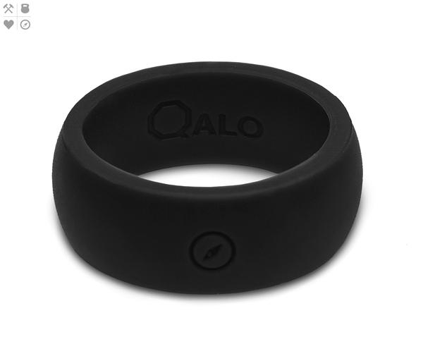 QALO Men's Classic Outdoors Silicone Ring