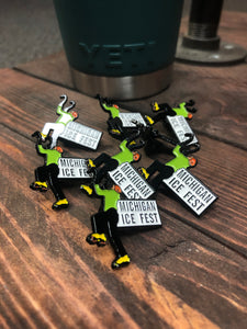 Michigan Ice Fest Climber Pin