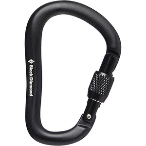 Black Diamond Rocklock Screwgate Carabiner Black