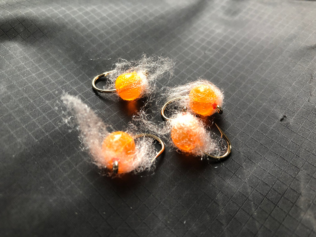 Nuke Bead Egg Tangerine 10mm