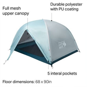 Mountain Hardwear Mineral King 3 Tent Grey Ice