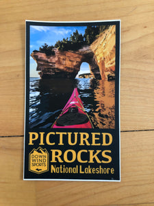 Pictured Rocks Arch Sticker