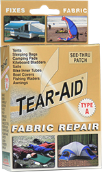 TEAR-AID TYPE A FABRIC REPAIR