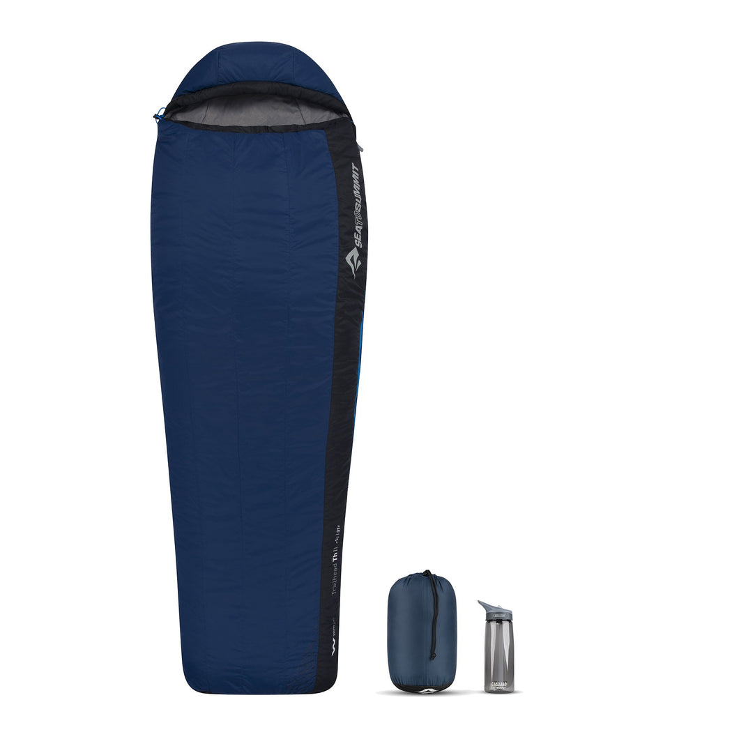 Sea to Summit Trailhead Synthetic Sleeping Bag 30°F Long Midnight Blue