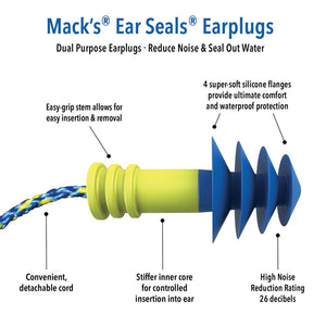 NRS Mack's Ear Seals Ear Plugs