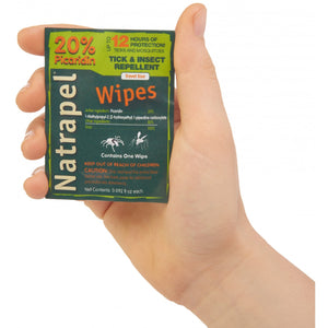 NATRAPEL WIPES 12 PK